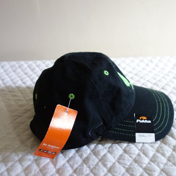 NWT THE PINERY Black Pine Tree Adjustable Buckle Pukka Baseball Cap – Small - Picture 3 of 7